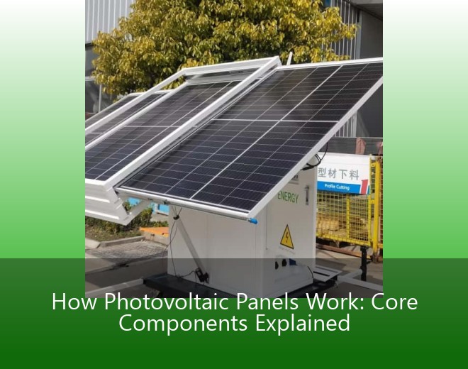 How Photovoltaic Panels Work: Core Components Explained